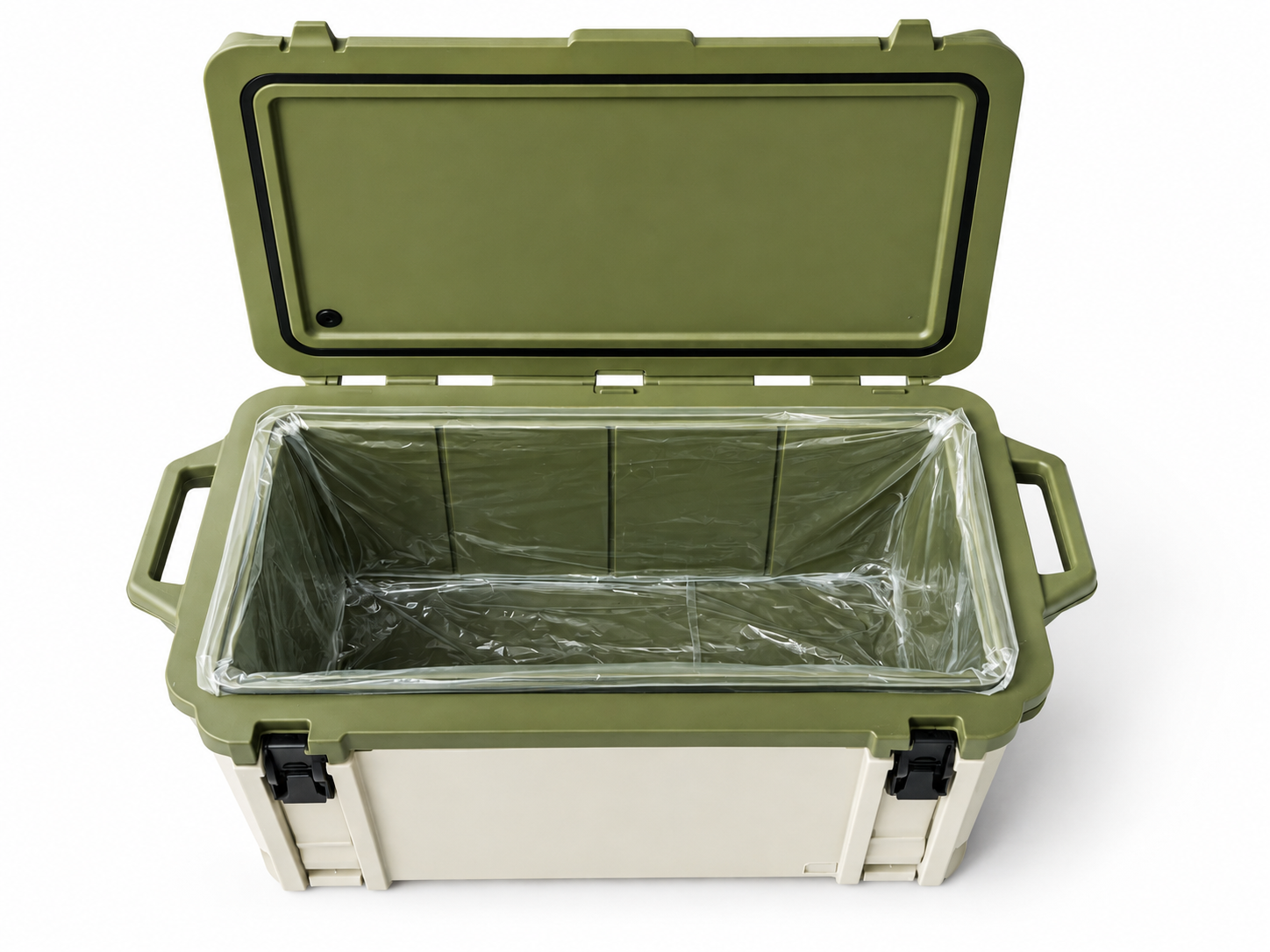 Allinliner Liner 09 installed in a 60 to 95 quart cooler